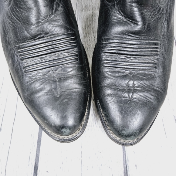 ARIAT | 34770 Heritage round toe cowboy western pullon leather boots - Picture 3 of 14